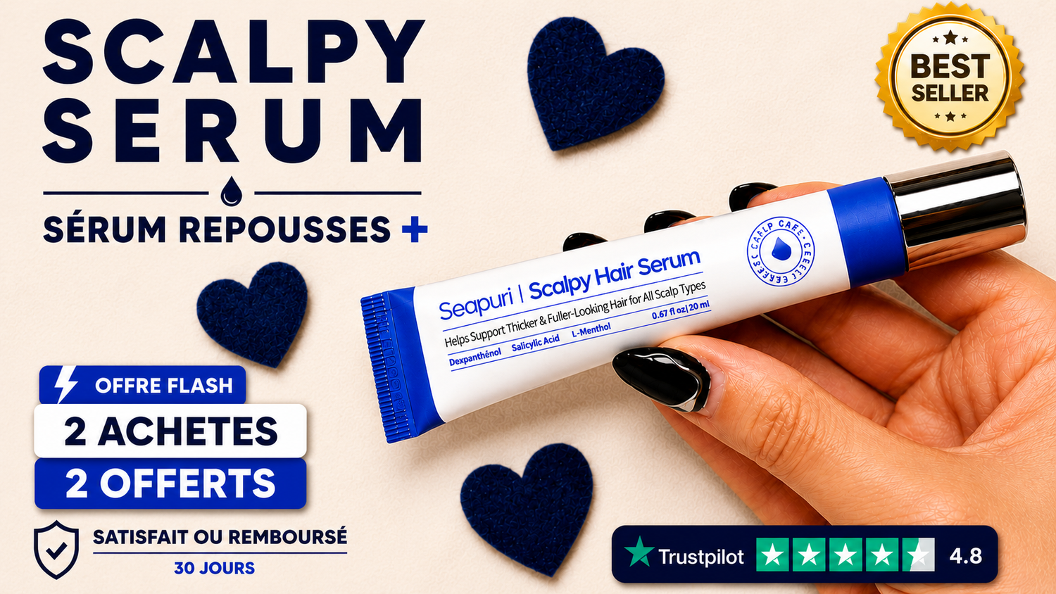 SCALPY | Sérum Repousses +